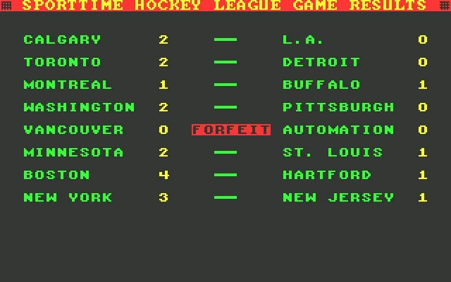 Изображение игры: Superstar Ice Hockey (1988)