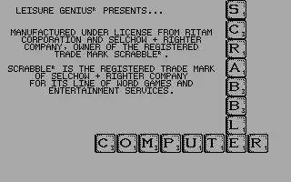 Изображение игры: The Computer Edition of Scrabble