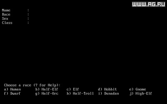 Изображение игры: Angband