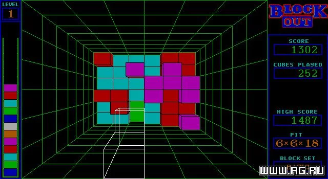 Изображение игры: Blockout