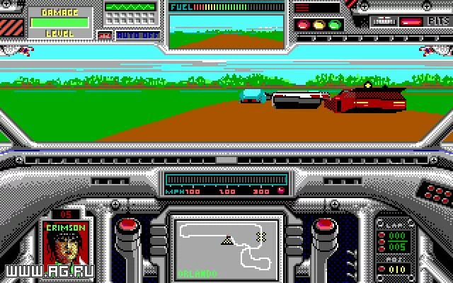 Изображение игры: DeathTrack