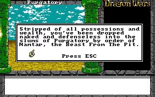 Изображение игры: Dragon Wars (1991)