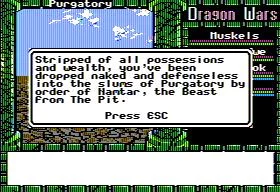 Изображение игры: Dragon Wars (1991)