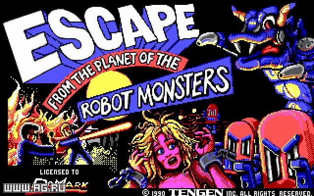 Изображение игры: Escape from the Planet of the Robot Monsters