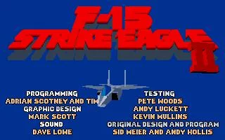 Изображение игры: F-15 Strike Eagle II