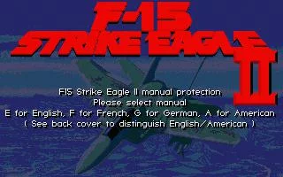 Изображение игры: F-15 Strike Eagle II