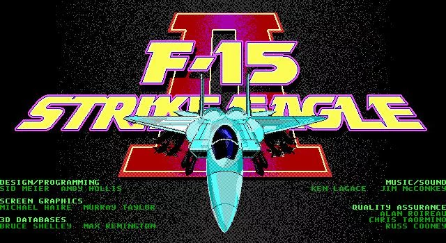 Изображение игры: F-15 Strike Eagle II