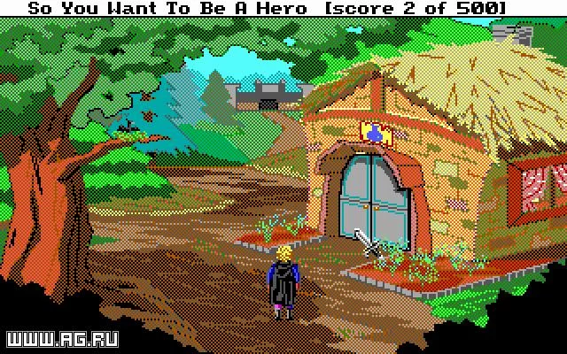 Изображение игры: Hero's Quest: So You Want to Be a Hero