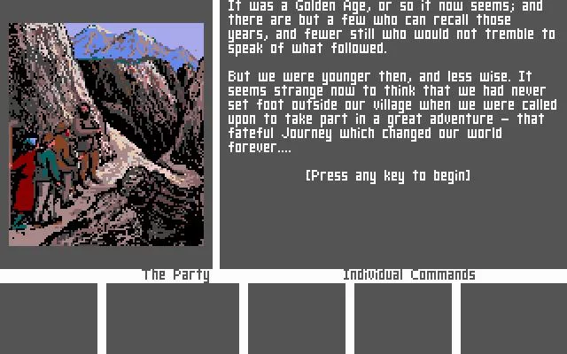 Изображение игры: Journey (1989)