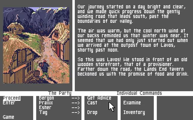 Изображение игры: Journey (1989)