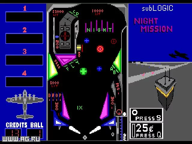 Изображение игры: Night Mission Pinball