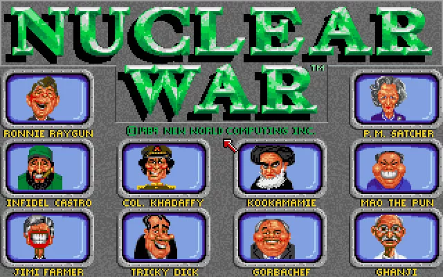 Изображение игры: Nuclear War