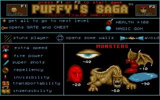 Изображение игры: Puffy's Saga