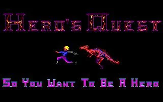 Изображение игры: Quest for Glory: So You Want to Be a Hero