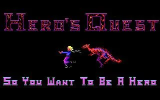 Изображение игры: Quest for Glory: So You Want to Be a Hero