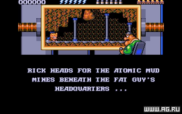 Изображение игры: Rick Dangerous 2