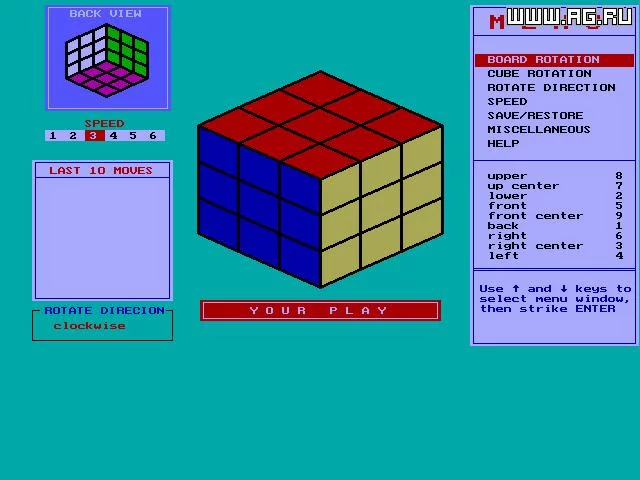 Изображение игры: Rubic