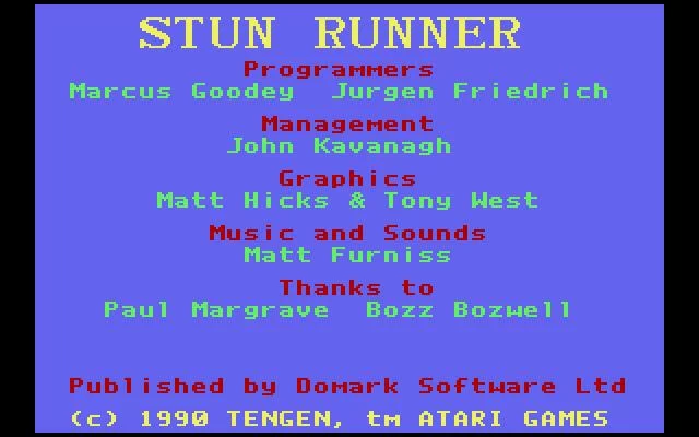 Изображение игры: S.T.U.N. Runner