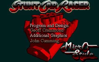 Изображение игры: Stunt Car Racer