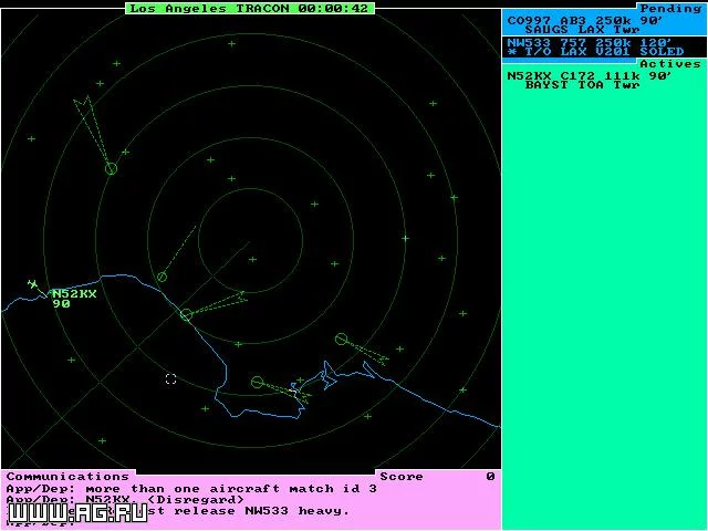 Изображение игры: TRACON: Air Traffic Control Simulator