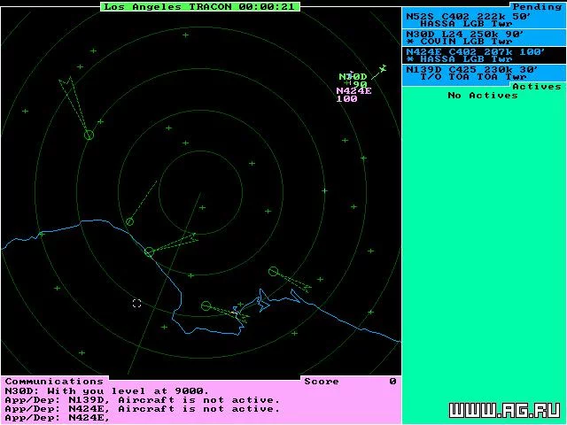 Изображение игры: TRACON: Air Traffic Control Simulator