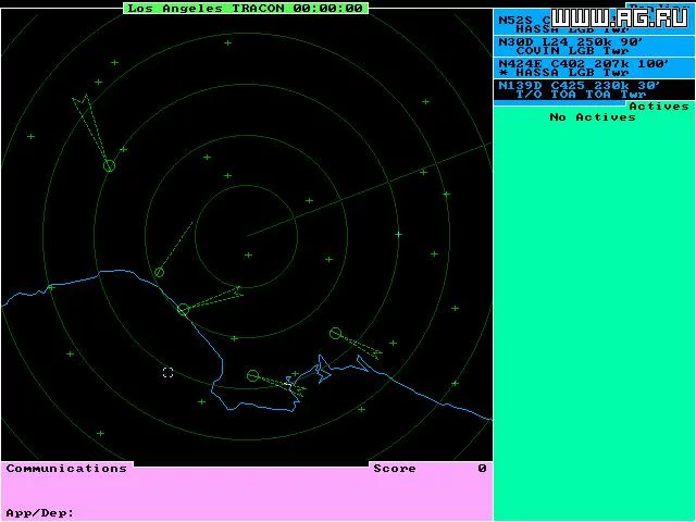 Изображение игры: TRACON: Air Traffic Control Simulator