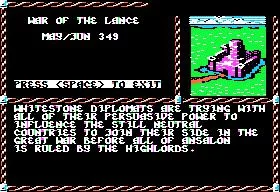 Изображение игры: War of the Lance