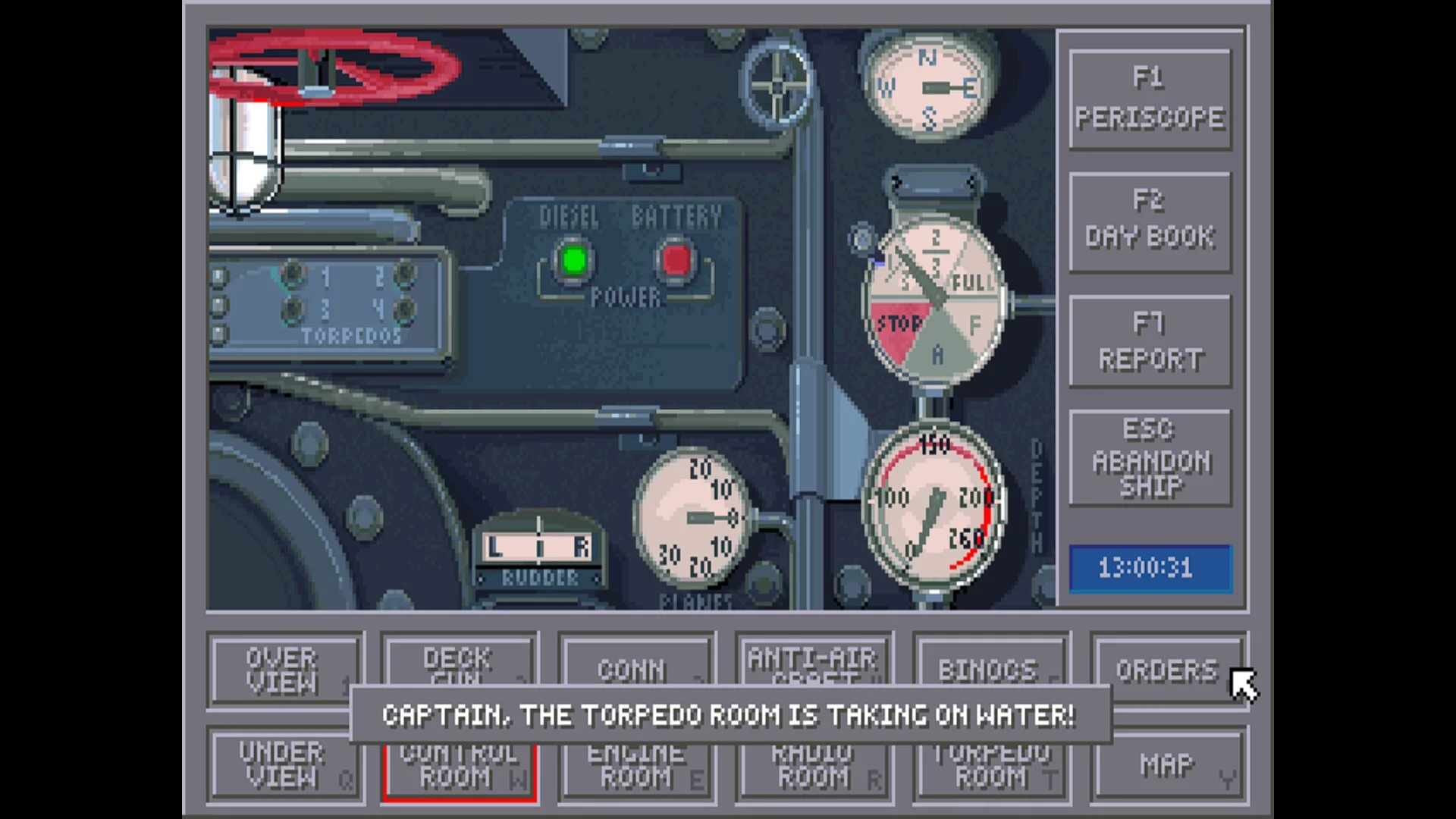 Изображение игры: Das Boot: German U-Boat Simulation