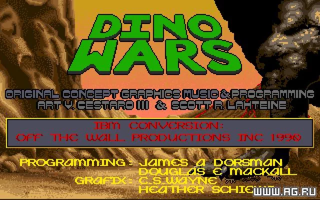 Изображение игры: Dino Wars