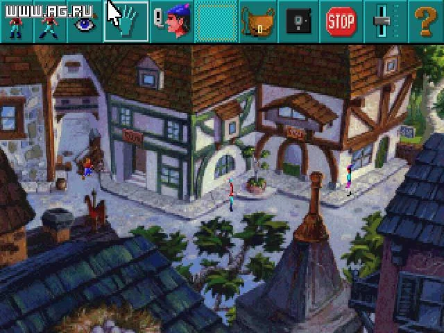 Изображение игры: King's Quest 5: Absence Makes the Heart Go Yonder