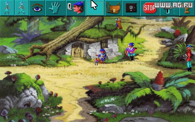 Изображение игры: King's Quest 5: Absence Makes the Heart Go Yonder