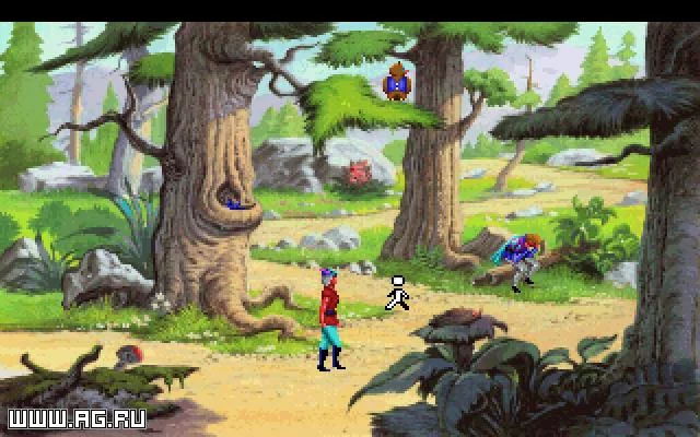 Изображение игры: King's Quest 5: Absence Makes the Heart Go Yonder