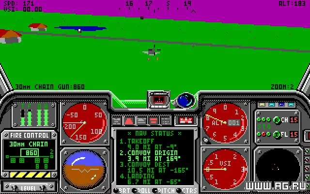 Изображение игры: LHX: Attack Chopper