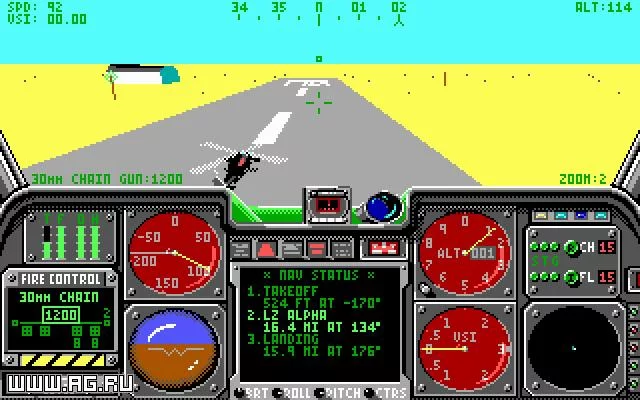 Изображение игры: LHX: Attack Chopper