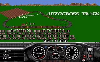 Изображение игры: Race Drivin'