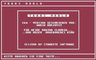 Изображение игры: Trans World