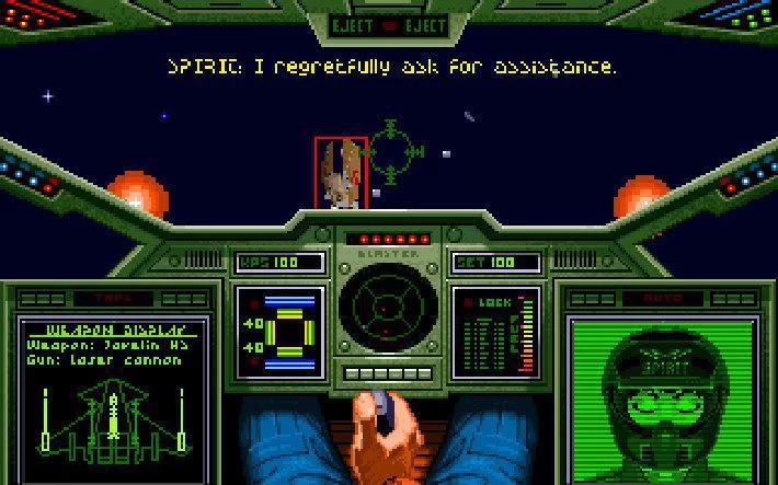 Изображение игры: Wing Commander 1+2