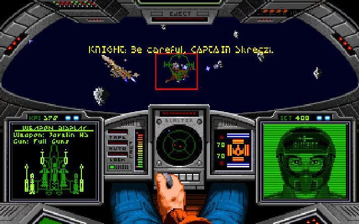 Изображение игры: Wing Commander 1+2