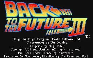 Изображение игры: Back to the Future Part III