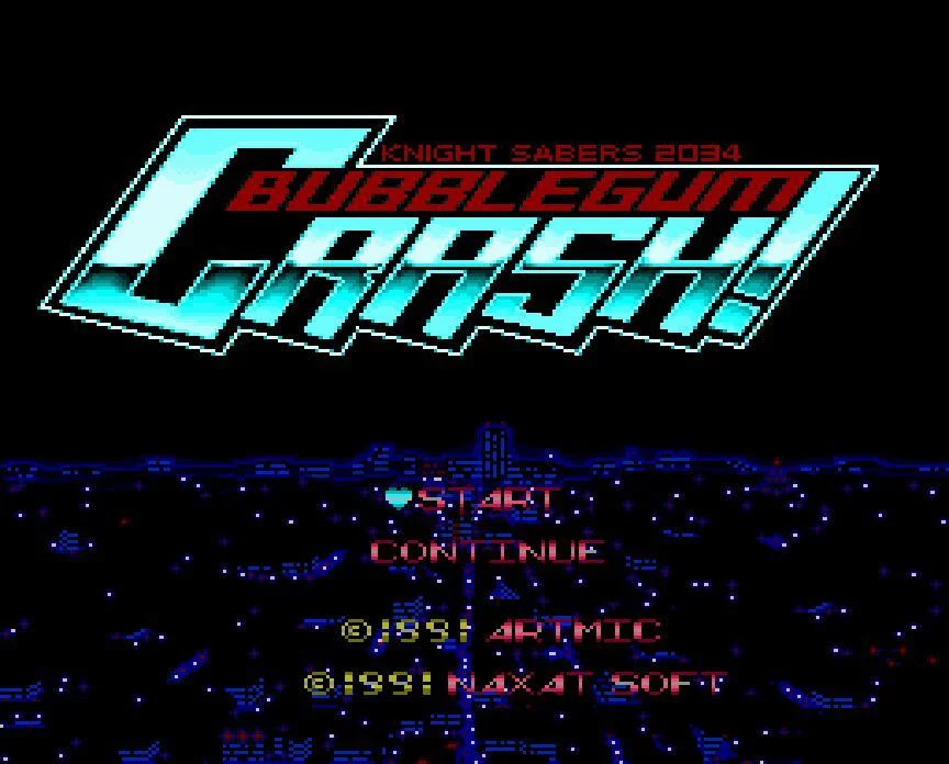 Изображение игры: Bubblegum Crash