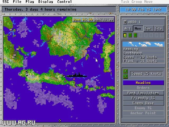 Изображение игры: Carriers at War (1991)