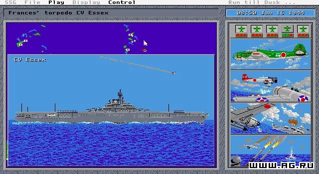 Изображение игры: Carriers at War (1991)