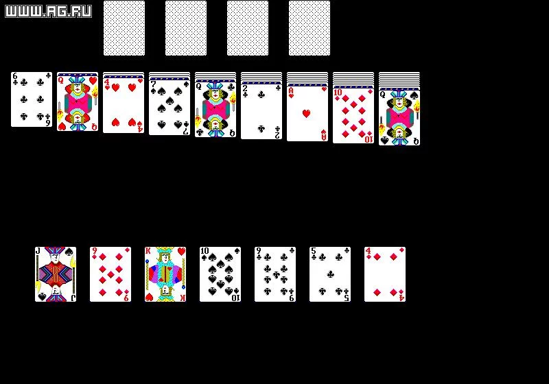 Изображение игры: Deluxe Solitaire