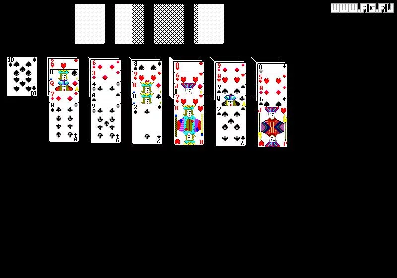 Изображение игры: Deluxe Solitaire
