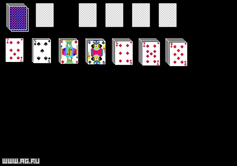 Изображение игры: Deluxe Solitaire