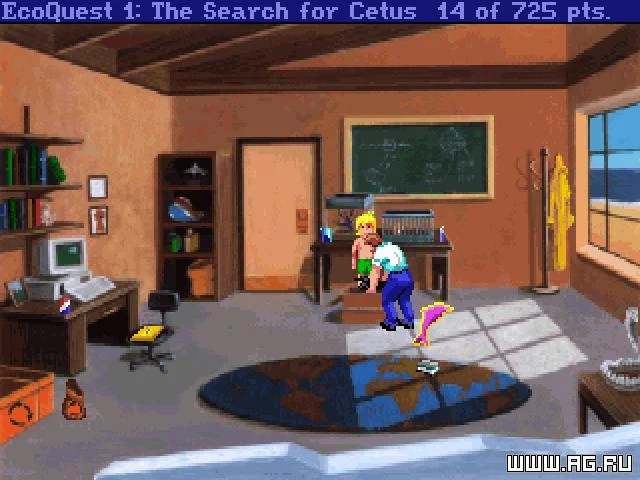 Изображение игры: EcoQuest: The Search for Cetus