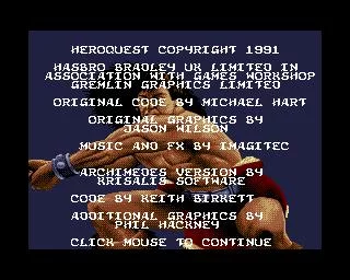 Изображение игры: HeroQuest