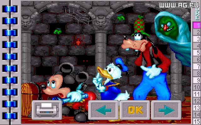 Изображение игры: Mickey's Jigsaw Puzzles