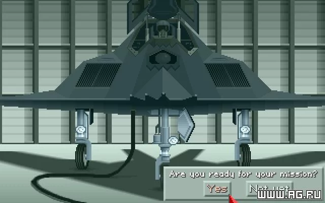 Изображение игры: Night Hawk F-117A Stealth Fighter 2.0