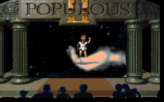 Изображение игры: Populous II: Trials of the Olympian Gods